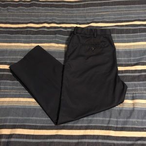 Perry Ellis Portfolio Navy Blue Khaki Dress Pants